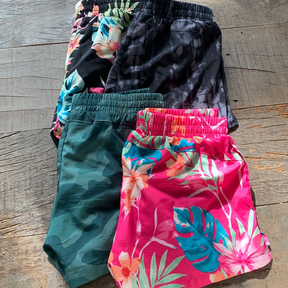 4 pair girls short size large 10-12